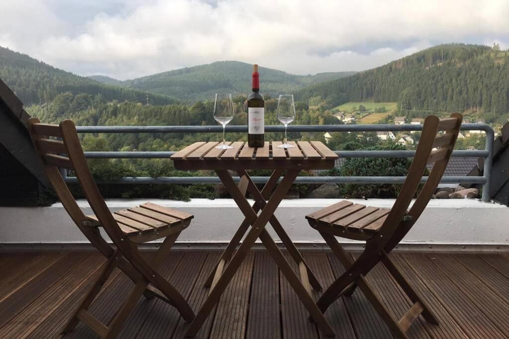Ferienwohnung Zeit für Dich am Bergelchen, Winterberg Exterior foto